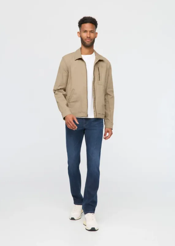 DUER Stretch Canvas Utilty Jacket Tan
