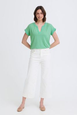Fransa FRLiv Tee Creme de Menthe