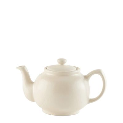 Price & Kensington Matte 2 Cup Teapot Cream Price & Kensington Matte 2 Cup Teapot Cream