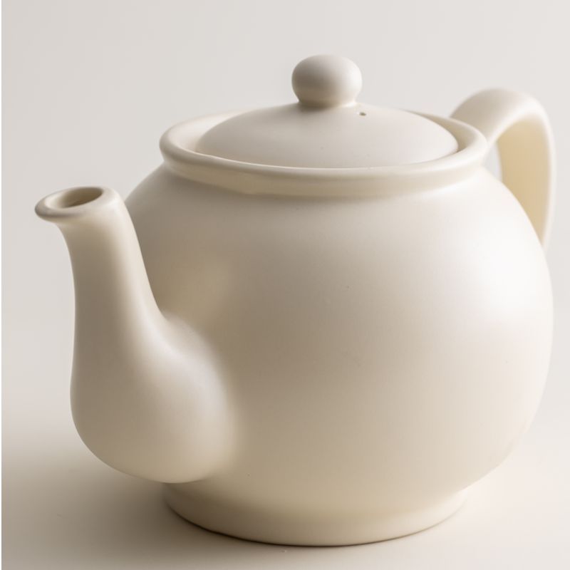 Price &amp; Kensington Matte 6 Cup Teapot Cream