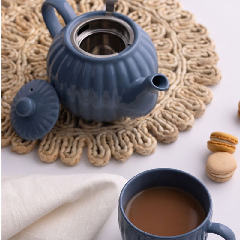 Price & Kensington Luxe 6 Cup Teapot Blue Price & Kensington Luxe 6 Cup Teapot Blue