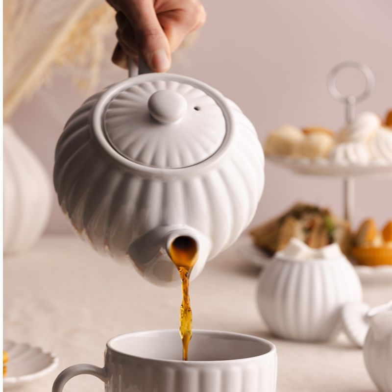 Price & Kensington Luxe 6 Cup Teapot White Price & Kensington Luxe 6 Cup Teapot White