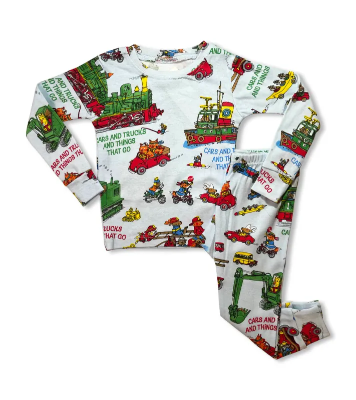 Richard Scarry's Cars and Trucks PJ Set Richard Scarry's Cars and Trucks PJ Set