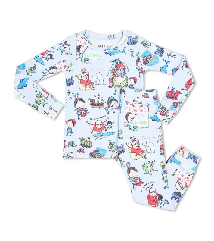 How to Babysit a Grandpa PJ Set