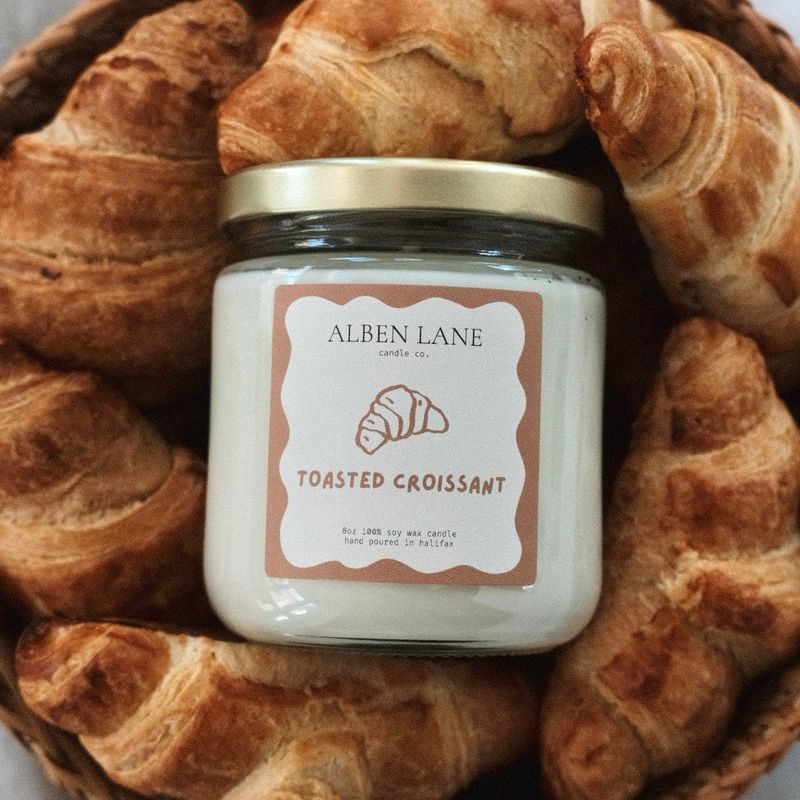 Alben Lane Toasted Croissant Candle 8oz