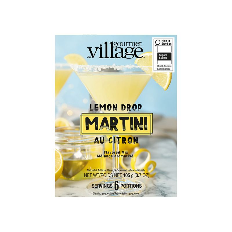 Gourmet Village Lemon Drop Martini Drink Mix