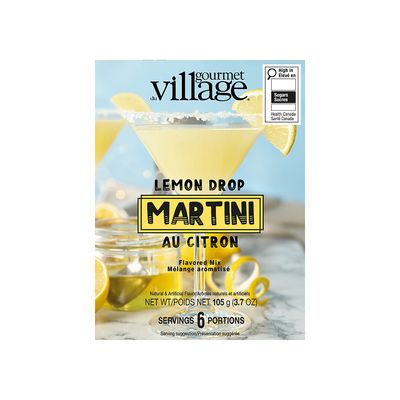 Gourmet Village Lemon Drop Martini Drink Mix