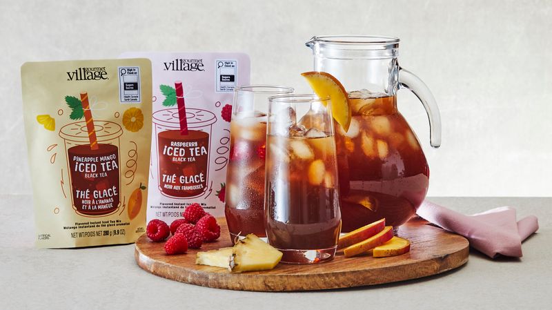 Gourmet Village Iced Tea Raspberry Pouch