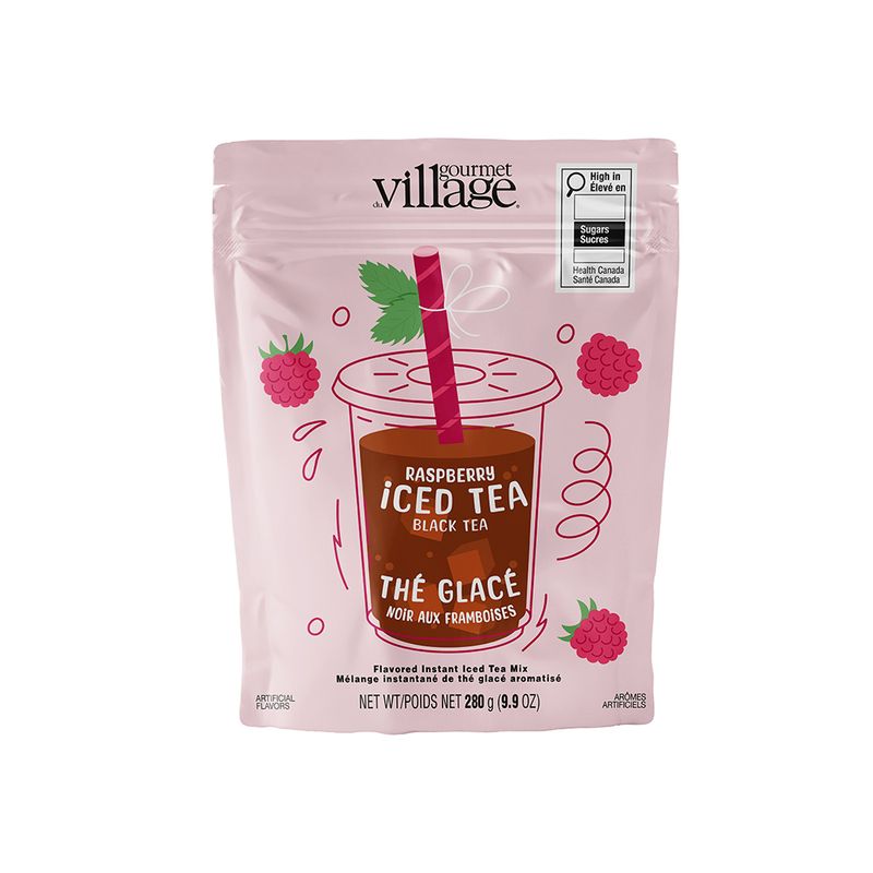Gourmet Village Iced Tea Raspberry Pouch