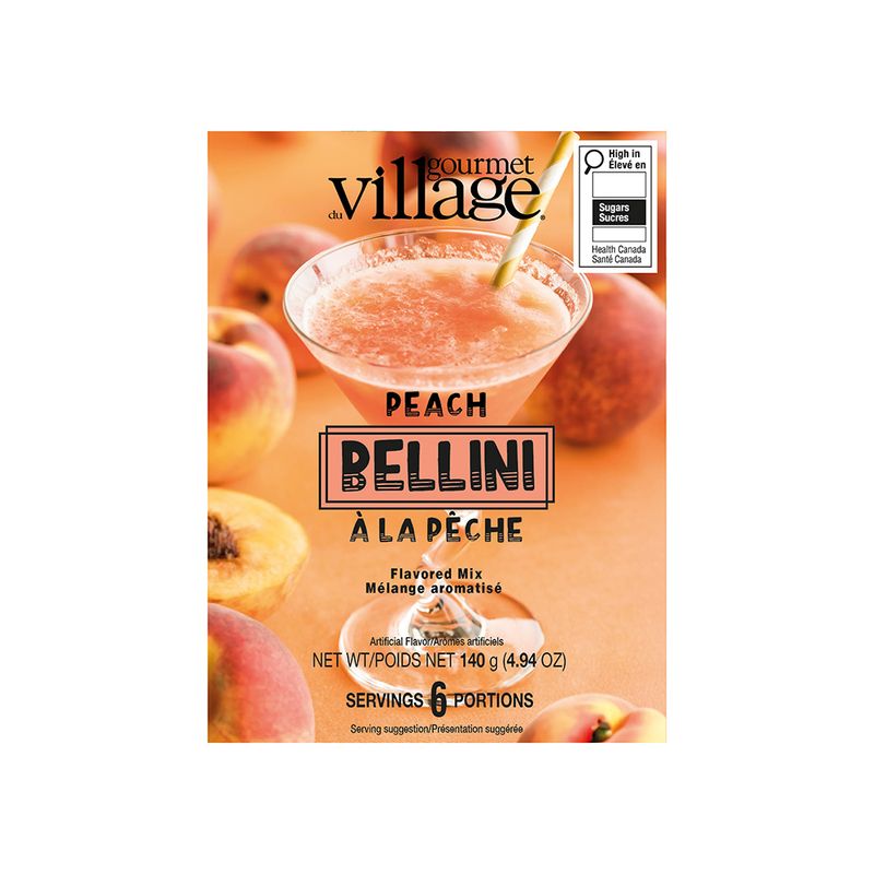 Gourmet Village Peach Bellini Drink Mix