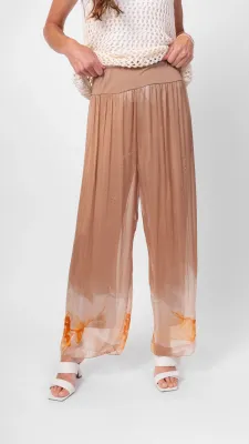 Me &amp; Gee Flowy Pant Sand