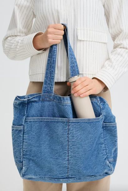 Fransa FRAlvina Shopper Denim Bag