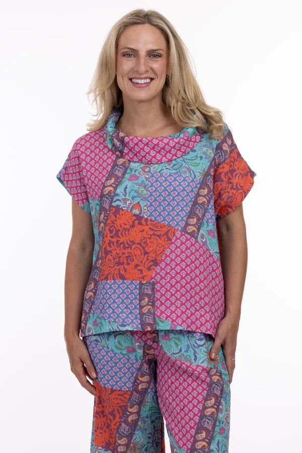 Shannon Passero Lee Top Wanderlust Print