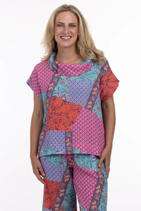 Shannon Passero Lee Top Wanderlust Print