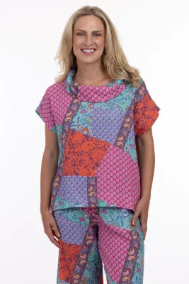 Shannon Passero Lee Top Wanderlust Print