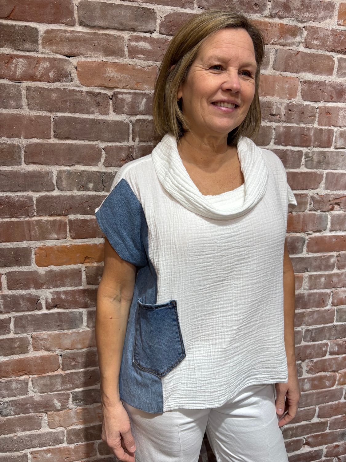 Shannon Passero Valetta Top White