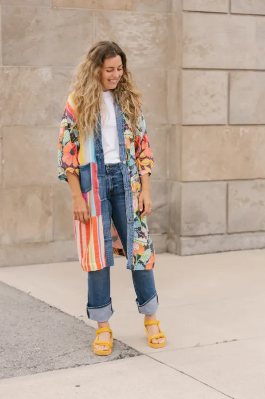 Shannon Passero Mabel Cardigan Serendipity Print Mix One Size Shannon Passero Mabel Cardigan Serendipity Print Mix One Size