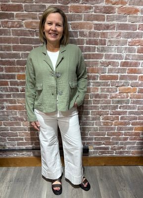 Shannon Passero Palmer Jacket Sea Grass