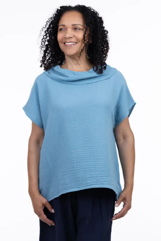 Shannon Passero Ruby Top Tide Blue