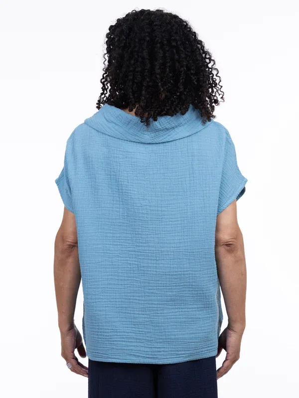 Shannon Passero Ruby Top Tide Blue