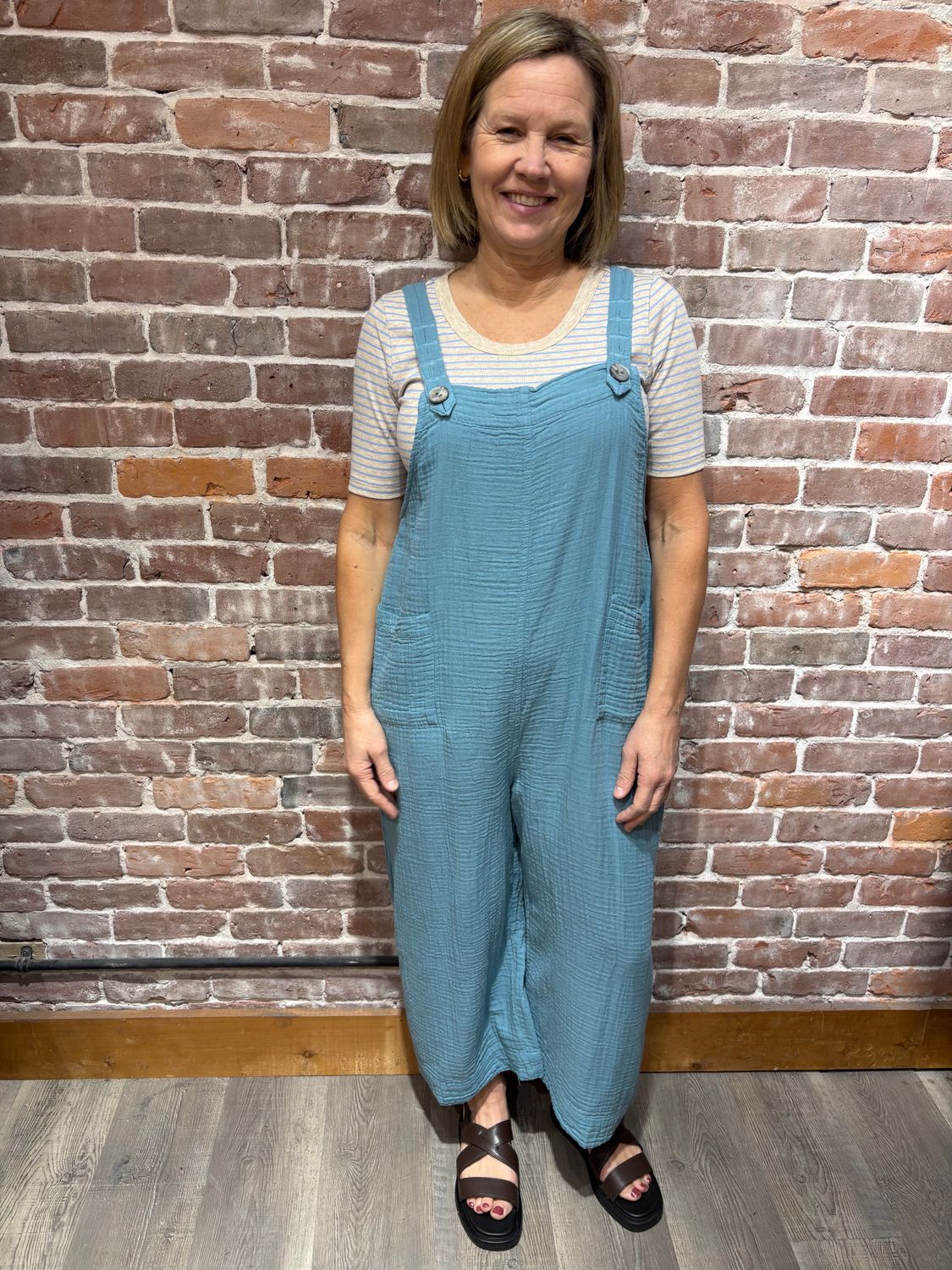 Shannon Passero Grace Overall Tide Blue