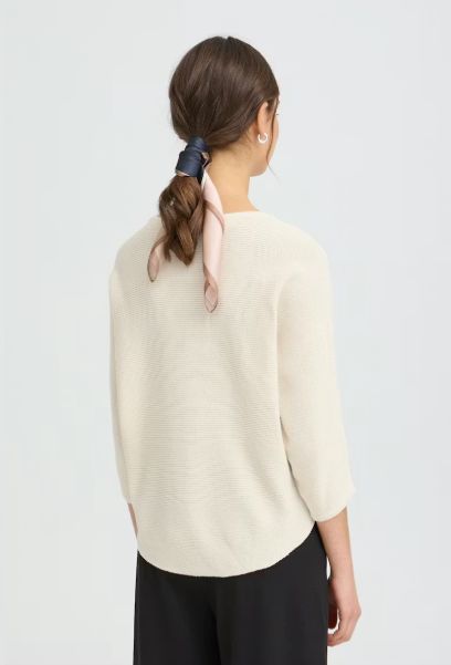 Fransa FRSinja Pullover Sweater Whisper White