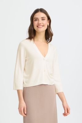 Fransa FRMary Cardigan Whisper White Fransa FRMary Cardigan Whisper White