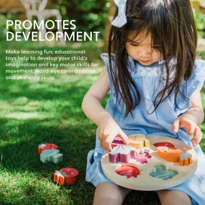 Orange Tree Toys Happy Veggies Puzzle