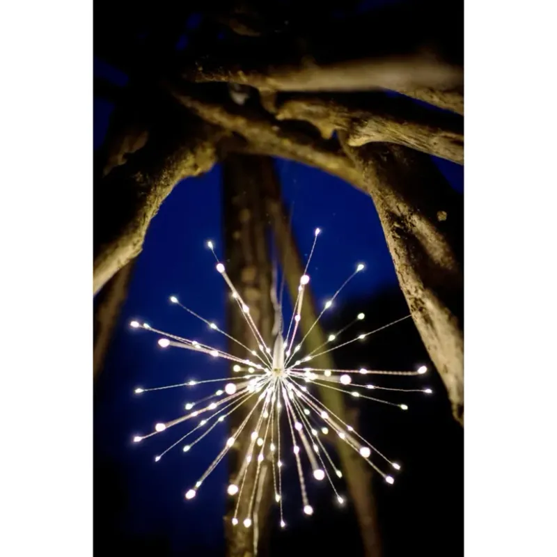 Lumina of London Hanging Starburst Light Silver