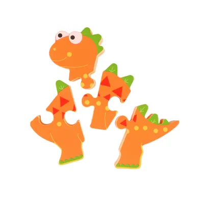 Orange Tree Toys Stegosaurus Wooden Puzzle