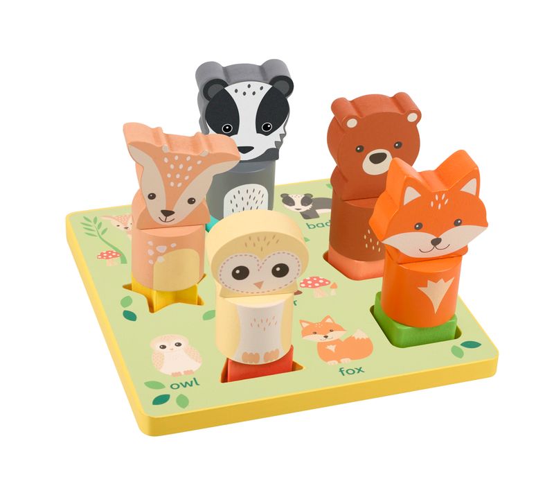 Orange Tree Toys Woodland Animal 3D Puzzle