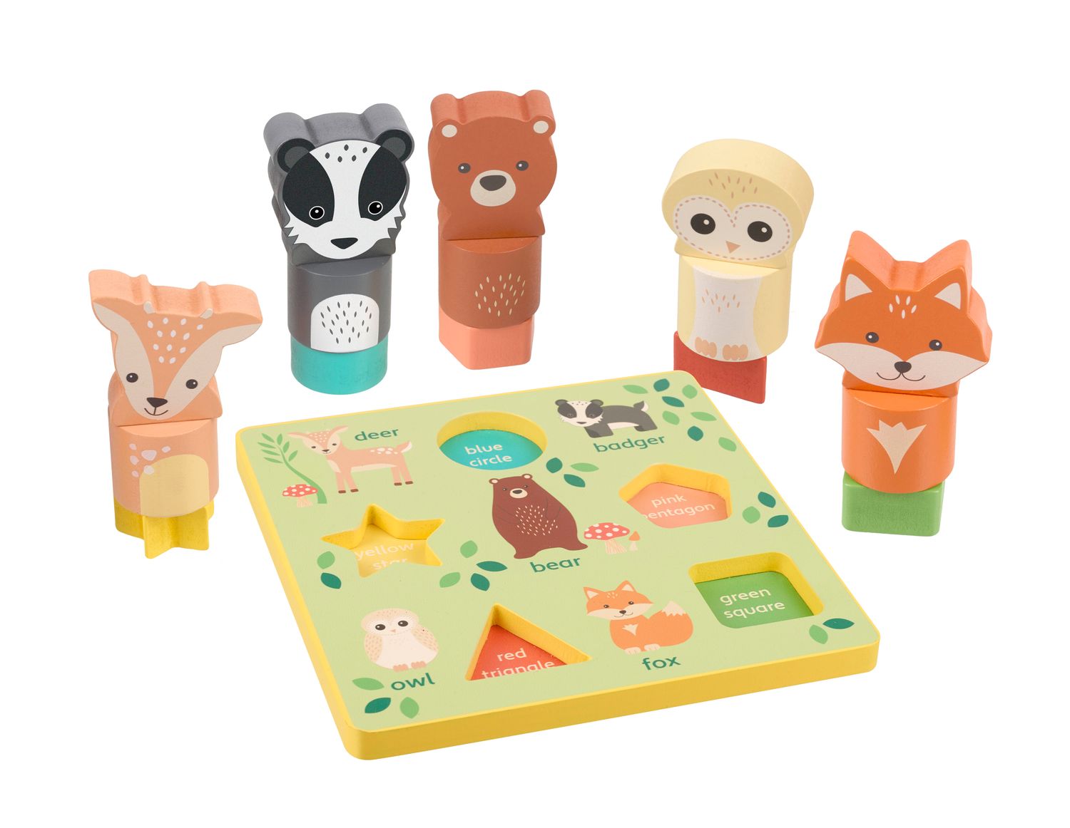 Orange Tree Toys Woodland Animal 3D Puzzle