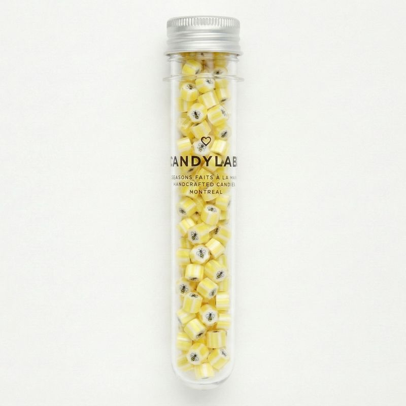 CandyLabs Bumble Bee Lemon Candy Tube