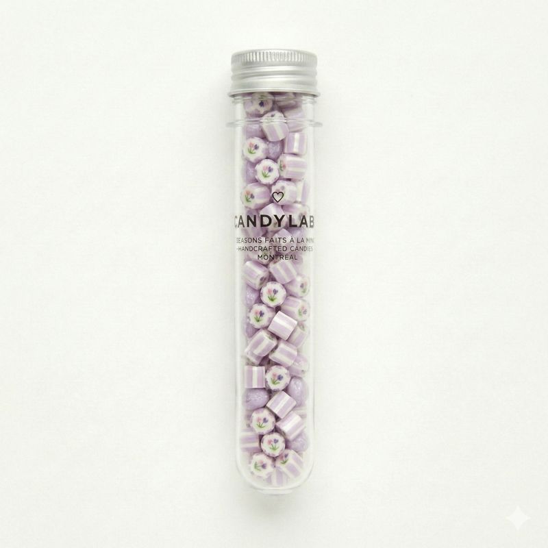 CandyLabs Tulips Grape Candy Tube