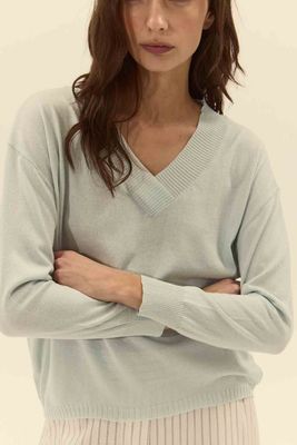 Deluc Cefalonia Sweater Seafoam Light Blue