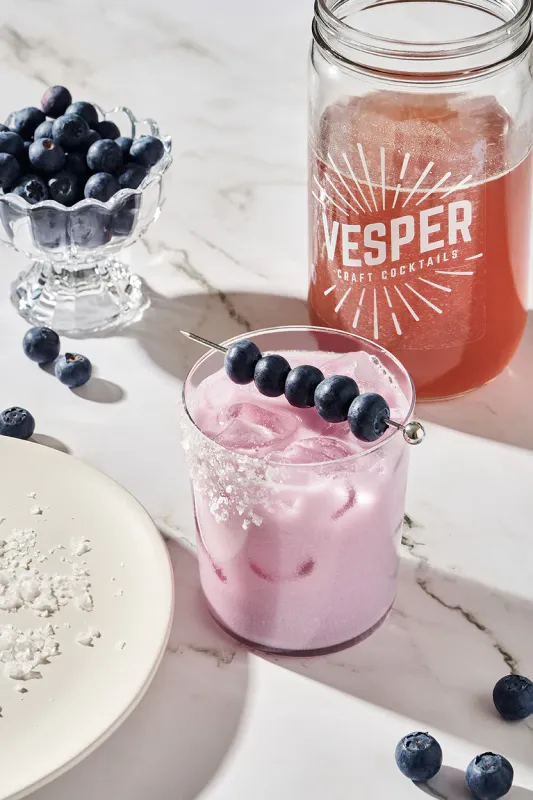 Vesper Blueberry Coconut Margarita Craft Cocktail Kit