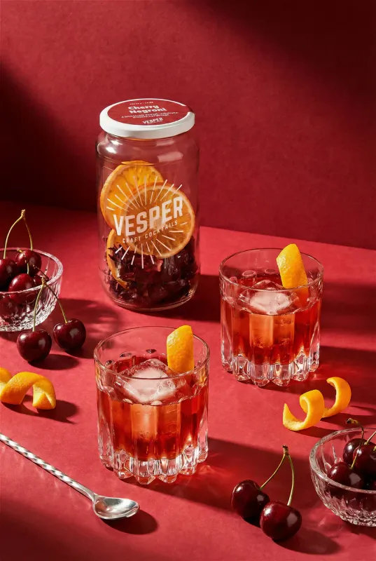 Vesper Cherry Negroni Craft Cocktail Kit
