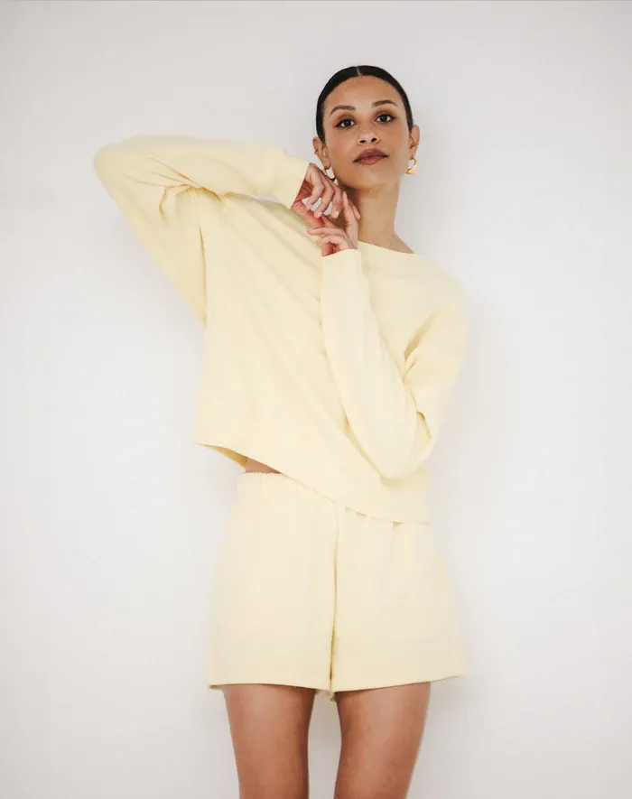 Brunette the Label Little Sister Short Limoncello Brunette the Label Little Sister Short Limoncello