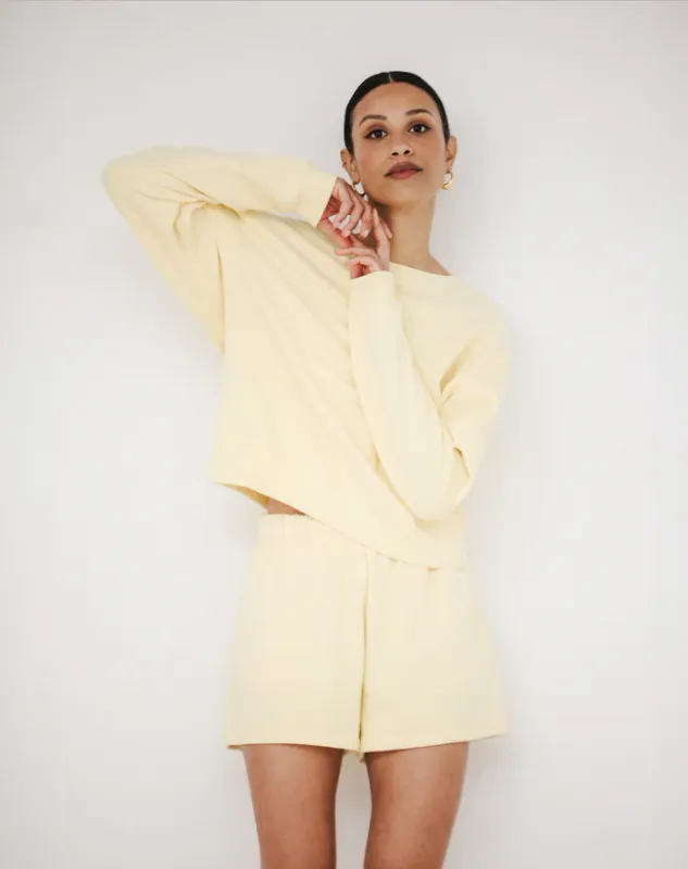 Brunette the Label Little Sister Short Limoncello Brunette the Label Little Sister Short Limoncello