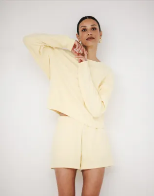 Brunette the Label Little Sister Short Limoncello Brunette the Label Little Sister Short Limoncello