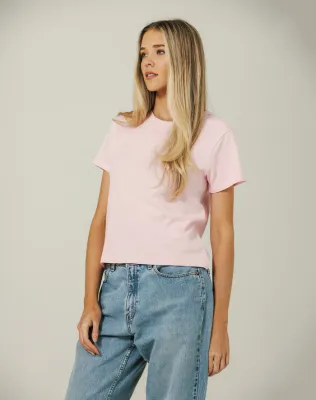 Brunette the Label Paris Tee Rose