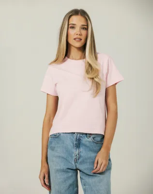 Brunette the Label Paris Tee Rose Brunette the Label Paris Tee Rose