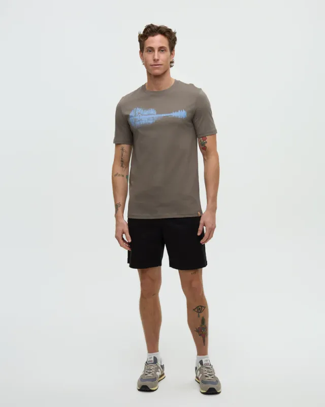 Ten Tree M Summer Guitar T-Shirt Timber/Lakeside