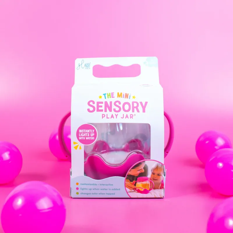 Glo Pals The Mini Sensory Play Jar Gumdrop