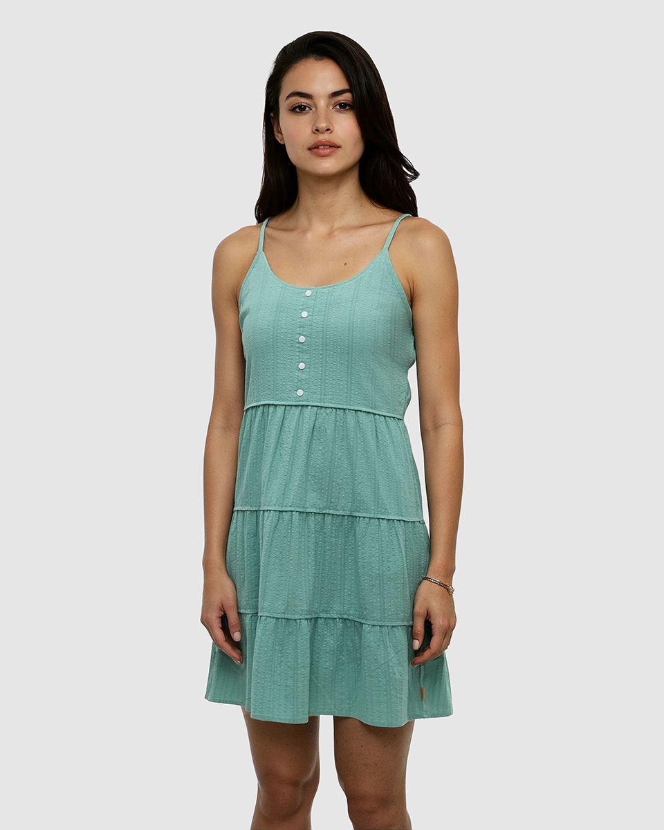 Ten Tree W Fairweather Dress Turquoise Sky Ten Tree W Fairweather Dress Turquoise Sky