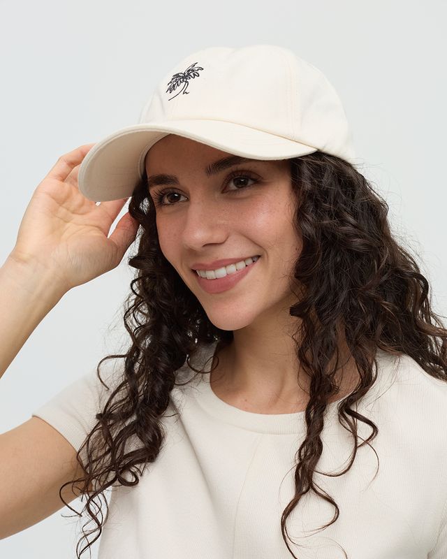 Ten Tree Embroidered Haiti Peak Hat Undyed/Graphite