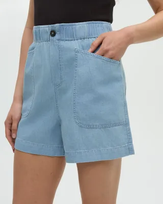 Ten Tree W Denim Cascades Short Light Wash