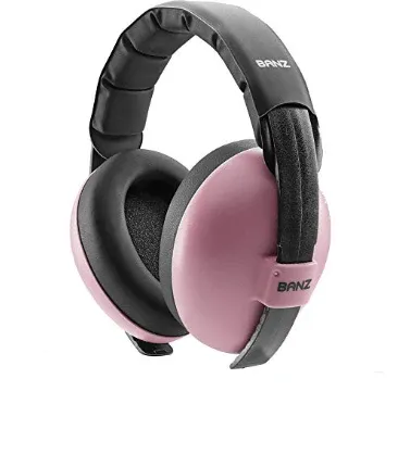 Banz Baby Mini Ear Muffs Petal Pink