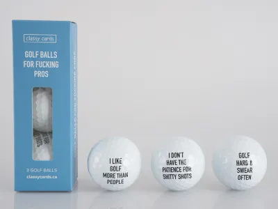 Classy Cards Golf Balls Fucking Pros Classy Cards Golf Balls Fucking Pros