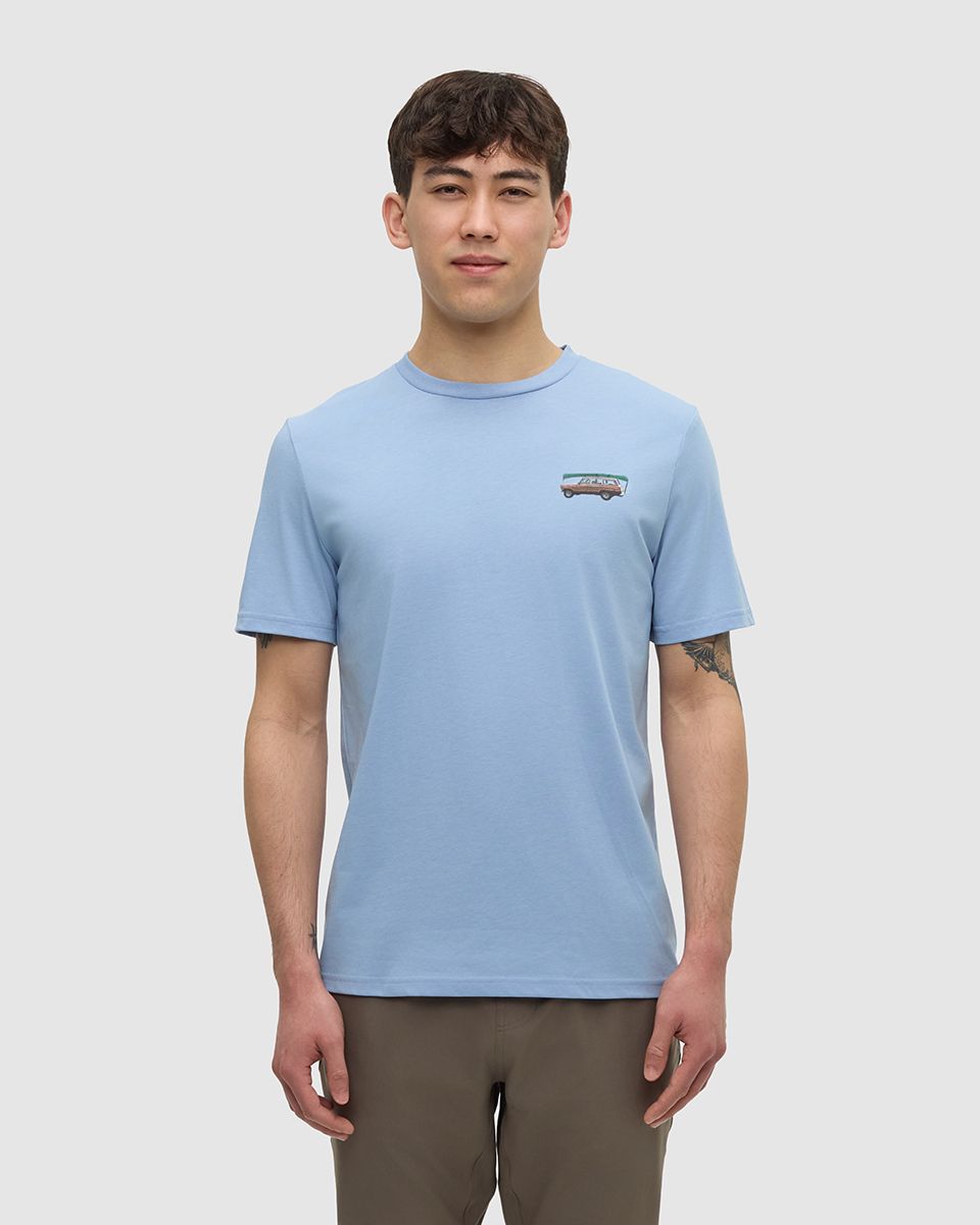 Ten Tree M Lake Tentree T-Shirt Lakeside Blue/Lake Ten Tree M Lake Tentree T-Shirt Lakeside Blue/Lake
